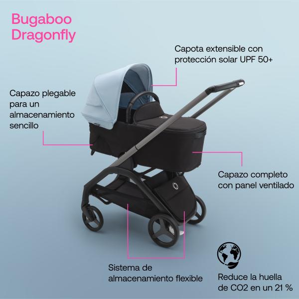 bugaboo dragonfly capazo ventilado